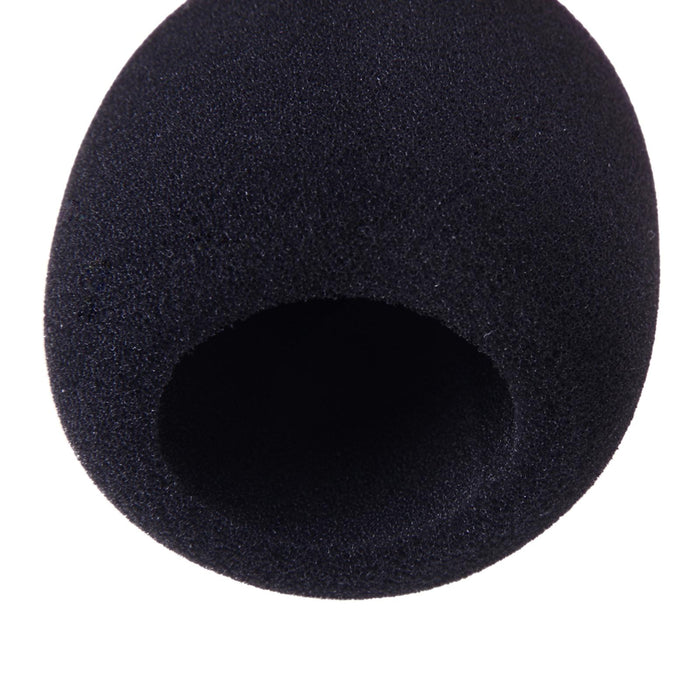 Crofta 2 Pcs Studio Microphone Foam Mic Shield Cover Black