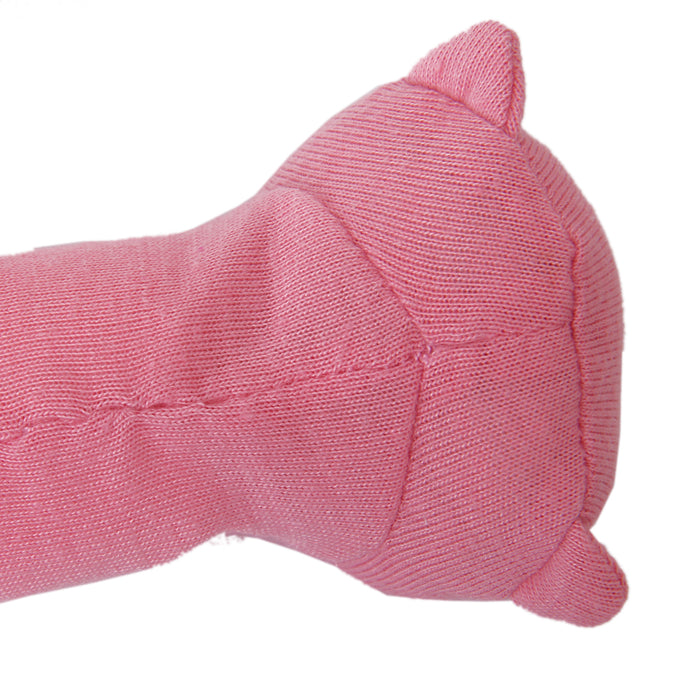 Crofta Pig Pattern Cloth Fabric Squeaker Bar Sound Baby Play Toy