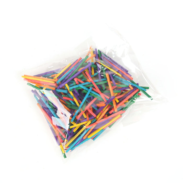 Crofta Pack of 300 Pcs Colorful Matchsticks Kids Assembling DIY