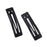 Crofta 10 Pcs Black Metal Blank Hair Snap Clip Craft DIY