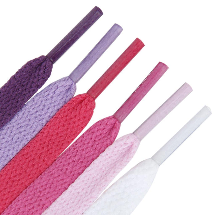 Crofta 12 Pairs 36 inch 6 colors Shoelaces Flat Shoes Laces Sneakers Boots Shoes String 8mm