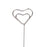 Crofta 10pcs Heart Shape Place Card Holder Wedding Party Favor