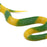 Crofta Yellow and Green Soft Plastic Snake Pretend Play Trick Toys Garden Prank Props