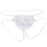 White Men Sexy Thong Mesh Design G-string T-back Underwear Nightwear Panty