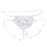 White Men Sexy Thong Mesh Design G-string T-back Underwear Nightwear Panty