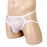 White Men Sexy Thong Mesh Design G-string T-back Underwear Nightwear Panty