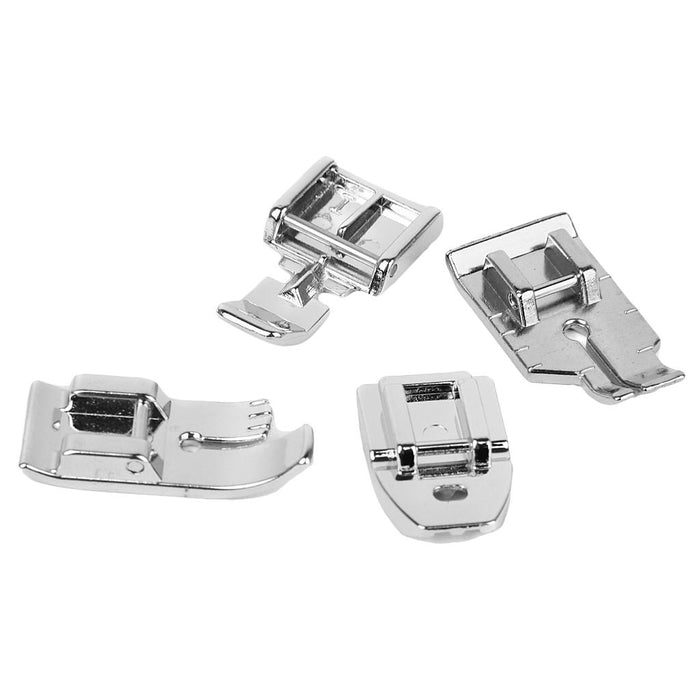 Crofta 11pcs Multifunction presser feet for Brother Singer Domestic Sewing Machine