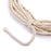 Crofta 1Pc 30M 3mm Natural Cotton Rope Cord String + 1pc 10M 5mm Cotton Rope Cord