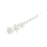 Crofta Women Girls Fashionable Faux Pearl Shiny Rhinestone Headband Tiara Headwear Hair Ornaments Silver