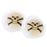 Women's Sexy Silicone Gel Skull Pattern Nipple Covers Breast Stickers Nude