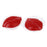 Women's Sexy Silicone Gel Red Lips Shaped Nipple Covers Breast Stickers