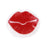 Women's Sexy Silicone Gel Red Lips Shaped Nipple Covers Breast Stickers