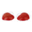 Women's Sexy Silicone Gel Heart Shaped Nipple Covers Breast Stickers Red