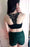 Crofta Women Girls Ladies Fashionable Hollow Crochet Flower Back Design Cotton Blend Crop Top Vest Blouse Bra Black