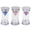 Ten Minutes Hourglass Sandglass Sand Timer Home Decor Silver Lid Pink Sand