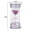 Ten Minutes Hourglass Sandglass Sand Timer Home Decor Silver Lid Purple Sand