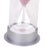 15 Minutes Hourglass Sandglass Sand Timer Home Decor Silver Lid Pink Sand