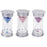 15 Minutes Hourglass Sandglass Sand Timer Home Decor Silver Lid Pink Sand