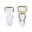 10 Pieces Men's Garter Belt Clips Hooks Grips White