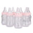 12x Milk Bottles Baby Shower Christening Favors Party Decor Girls Boys Pink