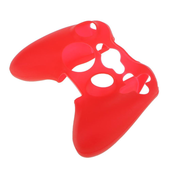 Crofta Silicone Protective Skin Case Cover for XBOX 360 Game Controller - Red