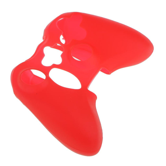 Crofta Silicone Protective Skin Case Cover for XBOX 360 Game Controller - Red