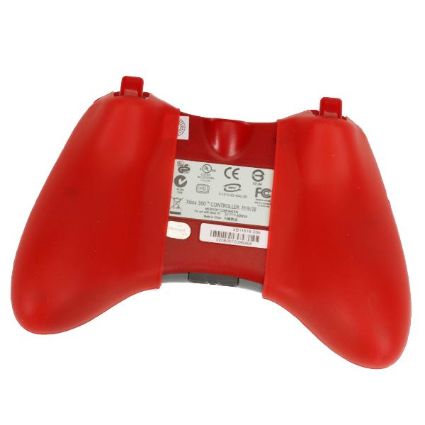 Crofta Silicone Protective Skin Case Cover for XBOX 360 Game Controller - Red