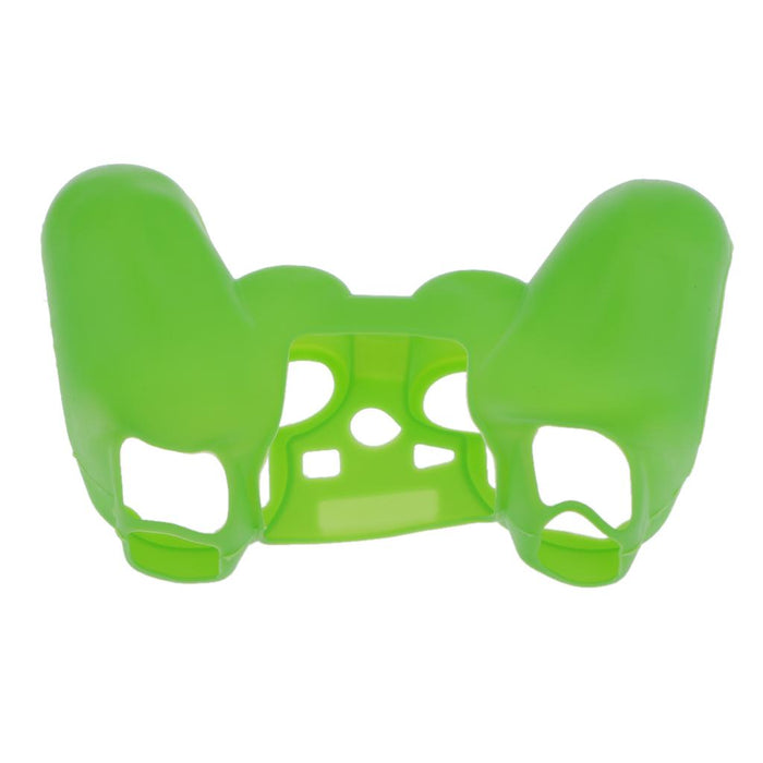 Crofta Silicone Protective Skin Case Cover for Sony PS3 Controller - Green