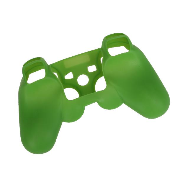 Crofta Silicone Protective Skin Case Cover for Sony PS3 Controller - Green