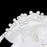 Phenovo Satin Pearl Beaded Wedding Bridal Bridesmaid Dolly Bag Handbag White