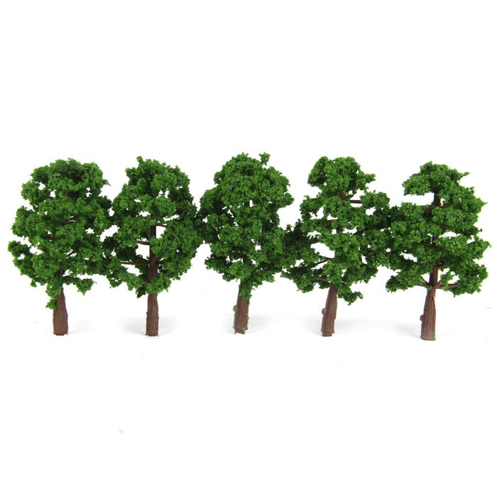 Crofta 100pcs Model Trees Layout Train Street Railway Diorama Scenery 1:150 N Scale