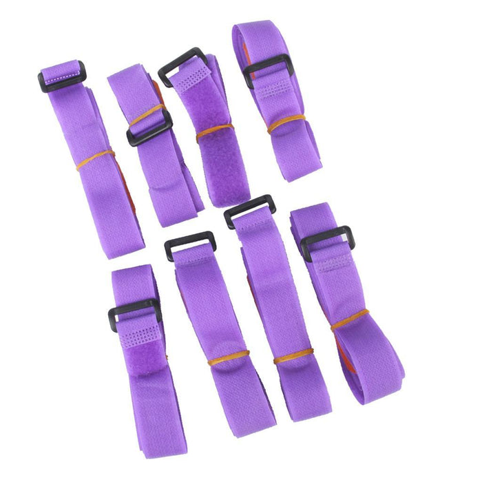 Luggage Packing Belt Suitcase Strap 1.5M x 25mm 10pcs Purple