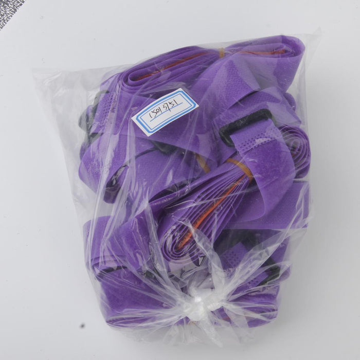 Luggage Packing Belt Suitcase Strap 1.5M x 25mm 10pcs Purple