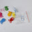 Universal Resin Round Clip-on Clamps Teeth Clip Nip Cloth File 10PCS Colors