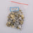 100 Sets Rivets Fasteners Studs Button Sewing Jeans Golden