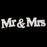 Wooden Mr & Mrs Letters Bridal Wedding Home Decoration Gift White