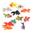 Crofta Plastic Artificial Goldfish Animals Toy Model 12pcs Colorful