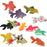 Crofta Plastic Artificial Goldfish Animals Toy Model 12pcs Colorful