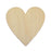 Wooden Blank Heart Embellishments for DIY Crafts 120 x 3mm 5pcs