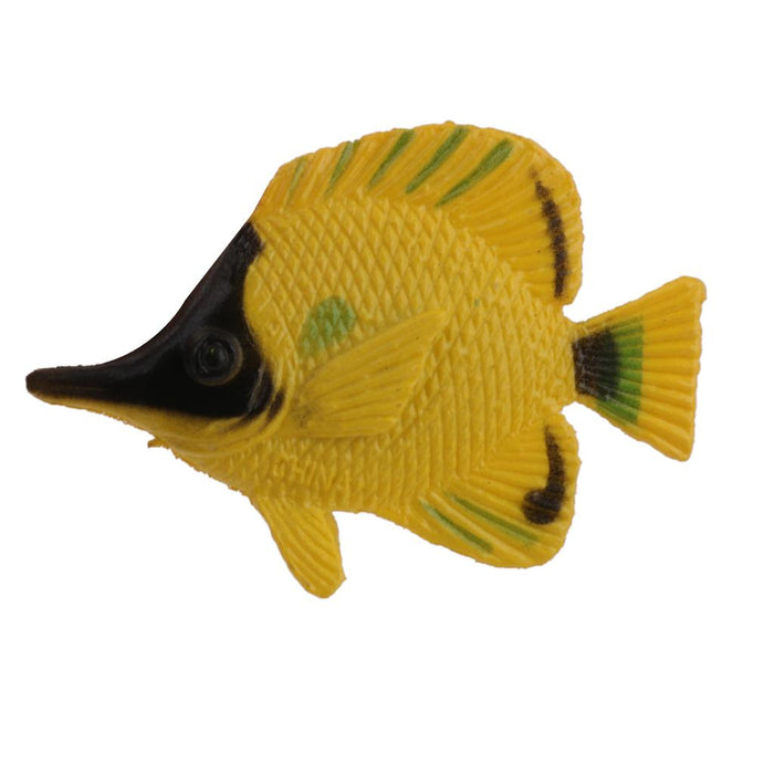 Crofta Plastic Artificial Angel Fish Animals Toy Model 12pcs Colorful