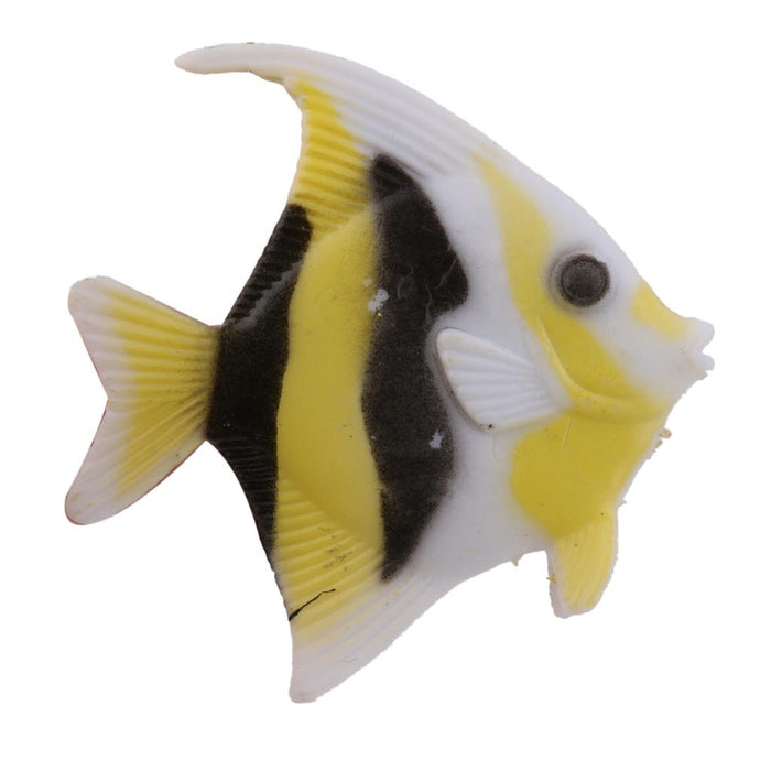 Crofta Plastic Artificial Angel Fish Animals Toy Model 12pcs Colorful