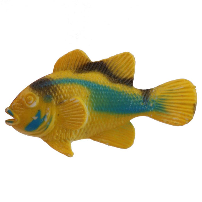 Crofta Plastic Artificial Angel Fish Animals Toy Model 12pcs Colorful