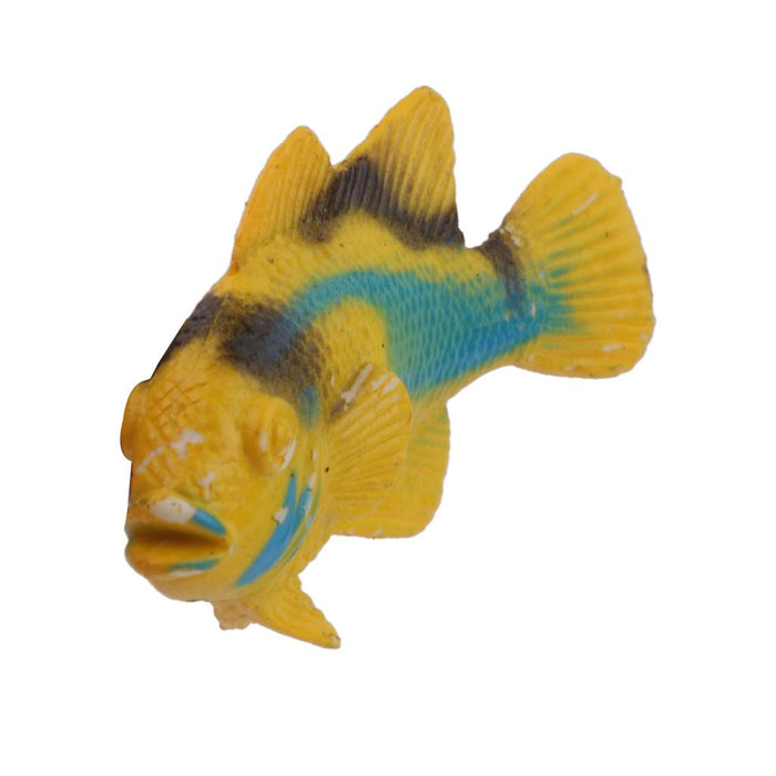 Crofta Plastic Artificial Angel Fish Animals Toy Model 12pcs Colorful