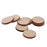 Crofta Wooden Round Shaped Embellishments Card Making Scrapbooking Decoupage Sign Making Plaques DIY Craft Supplies PACK OF 100PCS 20mm