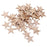 3mm Thick Star Shape Wooden Embellishments for DIY Crafts 50pcs 40mm