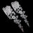 Crofta Woman White Wedding Bridal Prom Party Lace Flower Fingerless Gloves