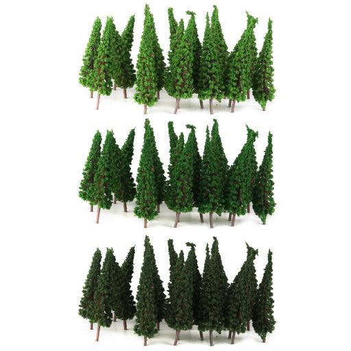 Crofta 150 HO Scale Cedar Model Trees Train Railway Diorama Scenery