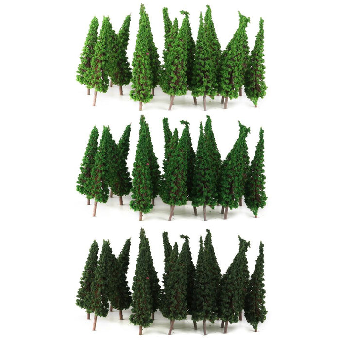 Crofta 150 HO Scale Cedar Model Trees Train Railway Diorama Scenery