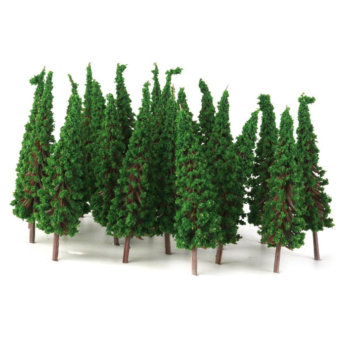 Crofta 150 HO Scale Cedar Model Trees Train Railway Diorama Scenery