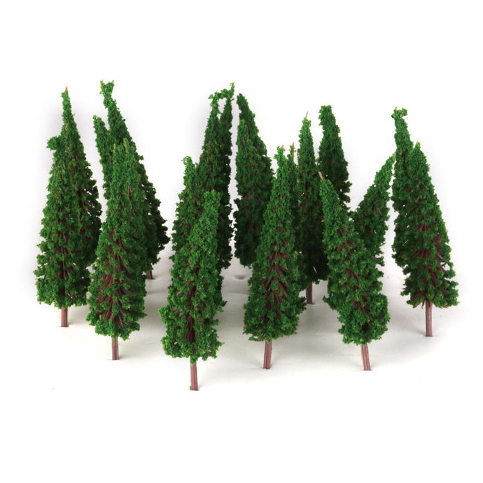 Crofta 150 HO Scale Cedar Model Trees Train Railway Diorama Scenery